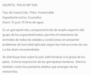 Asuntol WP 50% en polvo 15g
