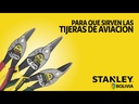 Tijera de aviación de corte derecho 10"