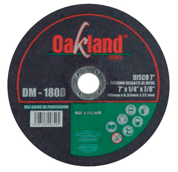 Disco de corte OAKLAND 4½"x7/8"