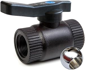 Válvula de esfera rosca H-H PP Ø 1½"