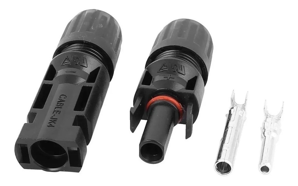 Conectores MC4 hembra/macho cable 14-10