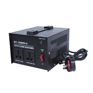 Transformador de voltaje 1500VA. Modelo ST