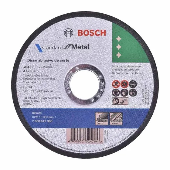 Disco de corte 4½" BOSCH