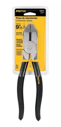 Pinza para electricidad 9" PRETUL
