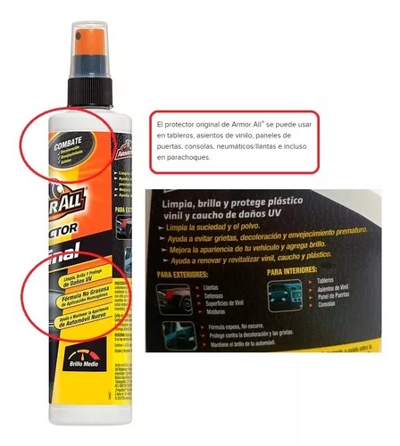 Protector ArmorAll contra polvo