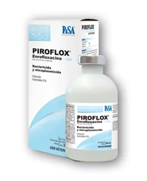 Piroflox 5% Iny 250mL (Enrofloxacina)