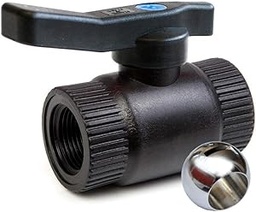 [FLLC925] Válvula de esfera rosca H-H PP Ø 1½"