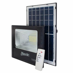 [FLL555.1237] Reflector LED con panel solar 100W
