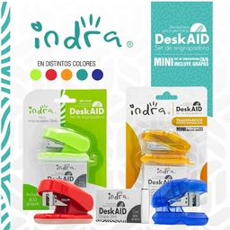 [FLL1604] Juego presilladora DeskAID indra 26/6 con 800 presillas
