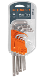 [FLL031] Juego de 9 llaves Torx